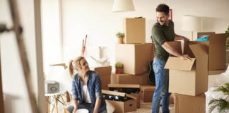 The big move: A third of UK households to move home as COVID-19 set to change where Britons live couple moving house