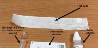 Carmarthenshire County Council: School Staff and Secondary School Pupils offered lateral flow testing lateral flow test kit