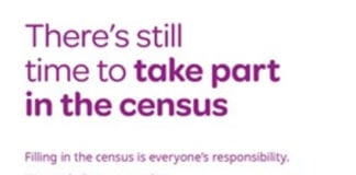 Remember to complete the Census to avoid a fine theres still time to take part