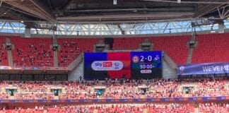 Bees sting the Swans and become a Premier League Club. 192155881 156886103082116 2076570931179935242 n scaled