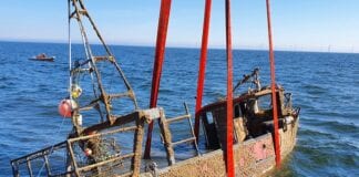 Fishing vessel Nicola Faith recovered from seabed 34c53edf171a47eaabd6ad1872ce8d75