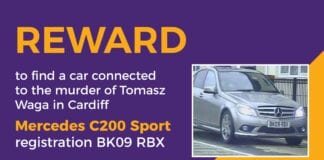 New Crimestoppers £5,000 reward to find car connected to the murder of Tomasz Waga in Cardiff Car linked to murder of Tomasz Waga scaled