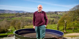 Powys dairyfarmer turns a potential environmental catastrophe into success story Ifan Jones scaled