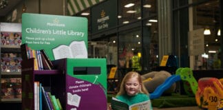 MORRISONS LAUNCHES LITTLE LIBRARY BOOK EXCHANGE TO PROMOTE LITERACY AMONGST DISADVANTAGED CHILDREN Morrisons StoriesOfHope 1 scaled