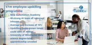 Zurich Insurance doubles number of 2021 apprenticeship places | Great news for school leavers in Wales! Twitter FB work upskill