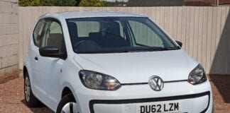 REVEALED: Volkswagen UP has the lowest first year car insurance costs ao0x9323
