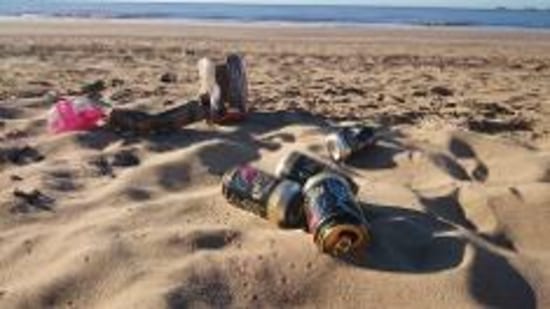 beach litter beach litter