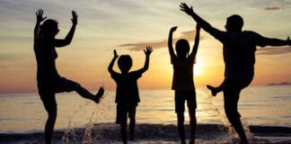 Haven late deals family on beach