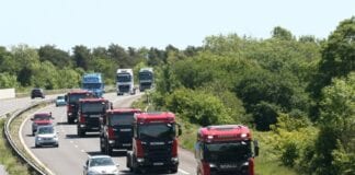 Swansea to Newport Charity Truck Run for Action for Children truck 4