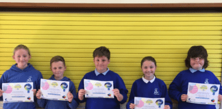 Rownd genedlaethol Cwis Dim Clem National finals Gwaun Gynfi Hunaniaith