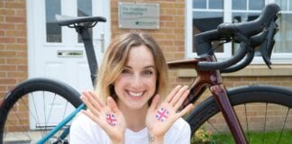 Persimmon Homes launches Stay Active pack with Team GB Olympic gold medallist Elinor Barker launches the Persimmon Homes Stay Active pack.