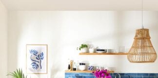 Five ways to bring Grecian elegance into the home, as Greek holidays soar in demand greece inspired dining room with a fresh white wooden dining set