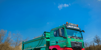 New Generation MAN TGS 8×4 gets down and dirty for M&M Greene in South Wales. image001 21