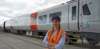 Cyhoeddi enillwyr cystadleuaeth enwi trên Trafnidiaeth Cymru 827da89f390841a5a5d82d67db86b445