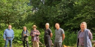 Park Authority Committee tours successful carbon reduction projects Coppicewood