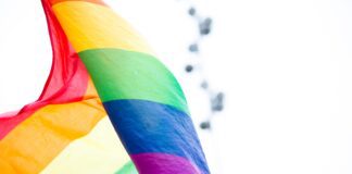 “Help us achieve our ambition to become the most LGBTQ+ friendly nation in Europe” LGBTQ flag scaled