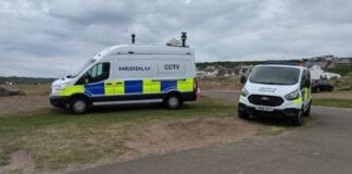Operation Elstree: CCTV van deployed to keep coastal areas family friendly. ogmore cctv van