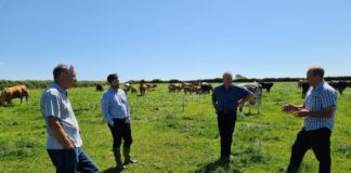 Pembrokeshire Farmers Put Spotlight On Trade Deals And Climate Change In Discussions With Local MP stephen crabb meeting
