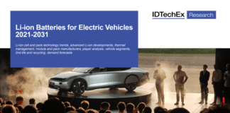 IDTechEx Discusses the Many Trends to Track for Li-ion Batteries in Electric Vehicles 8A