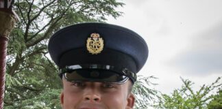 YOUNG MILTARY RECRUIT AWARDED BRITISH EMPIRE MEDAL Alex Anderson with his British Empire Medal scaled