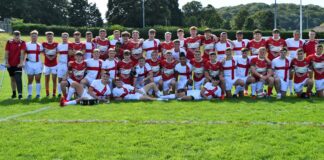 Wales run England close in two excellent junior rugby league internationals England U16s and Wales U16s Ben Challis scaled