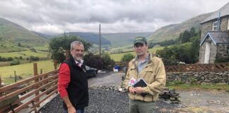 Devastating Impact Of Vast Tree Plantation Plans On Rural Communities Highlighted In Meeting With Aberconwy MP FUW Llechwedd Hafod Dafydd Gwyndaf and Robin Millar