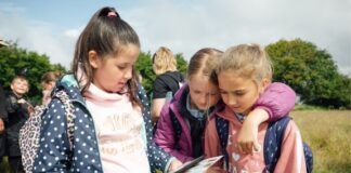 Local produce and food production project celebrates the shoots of success in its second year SMALLSouth Hook LNG Johnston School Meadows National Park
