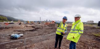 Cwblhau Cam 1 o Safle Cyflogi Strategol Glan yr Harbwr Strategic Employment harbourside 007 scaled