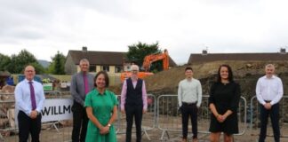 Work begins on second innovative Caerphilly housing development Trethomas start on site