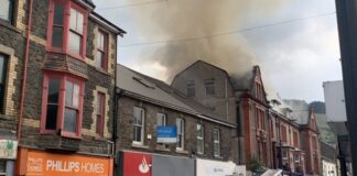 Tonypandy Fire Update: Incident no longer treated as suspicious 112867047 tonypandy fire dawn4