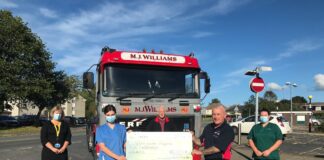 Hywel Dda Health Charities on charity truck show Celtic Truck Show picture 1