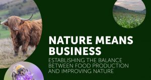 NATURE MEANS BUSINESS: HOW NATURE-FRIENDLY FARMING CAN HELP UK FARMERS IMPROVE BUSINESS BOTTOM LINE FRONT COVER 300x213 1