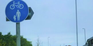 Villages on the dangerous A487 in Ceredigion demand safer cycling and walking routes JS243741836