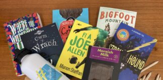 Gift bags helping Ceredigion young carers enjoy a movie night at home Pecynnau Lles Wellbeing Packs scaled 1