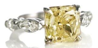 The Canary and the Panther: Exclusive Diamond Rings at Auction ite96rd2jrtrhfskj1bf