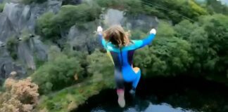 Cliff jumping in Wales – public urged to think before they leap leap of faith w 424287