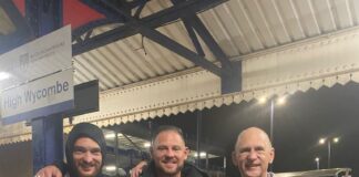 Grandfather’s marathon effort with sons to ensure children get the help they need post-lockdown Andrew Bowden and his sons Marcus and Jonny ran the London Marathon in aid of NSPCC