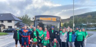 Twenty strong Stagecoach Wales team complete fundraising walk to help protect children Colleagues at Stagecoach Wales completed a sponsored walk in aid of NSPCC Cymru Wales.