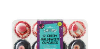 It’s spooky season! Morrisons’ reveal Halloween range including Halloween decorations, party snacks and trick or treat goodies Morrisons Creepy Halloween Cupcakes scaled