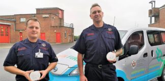 Rhybudd am Beryglon Carbon Monocsid yn Dilyn Ysgogi Canfodydd Newydd ei Osod Neil and Huw at MAWWFRS Pembrokeshire Community Safety Team Header scaled