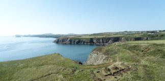 Diwrnod Archaeoleg Rhithwir i ddatgelu hanes a threftadaeth gyfoethog Sir Benfro Photo of Caerfai excavation