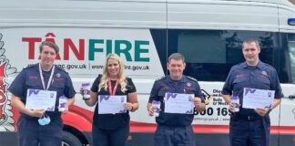 Aelodau Tîm GTACGC yn cael eu Gwobrwyo gan Fwrdd Diogelu Gorllewin Morgannwg Safeguarding Awards1