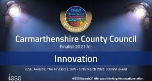 Carmarthenshire County Council crowned silver award winner for Innovative CONNECT service download 2021 10 14T180314.613