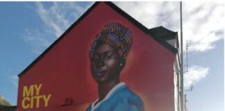 Mural damage: Appeal for information my city my shirt murakl