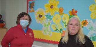 Langland Bay Golf Club raises over £9,000 for Action for Children sue and shirley tour ty laura 1 scaled