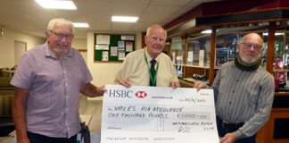 Whitland Classic Motor club donates £1,000 to charity whitland 002 scaled