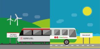 Lansio Tocyn Sengl ar gyfer Trên a Bws Rhwng De Cymru ac Aberystwyth 0bd495c394dd4256b943077dfea9d770