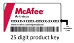 25 digit product key