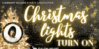 LLANDAFF CHRISTMAS LIGHTS TURN ON! 5a0593032bce636d99e185d2418876ea08d3bb0e9063e906cca726ce816b4f52