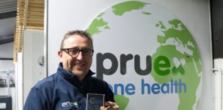 Innovation demonstrated in Farming Connect project helps Pruex win agri-tech award Aled Davies Pruex scaled